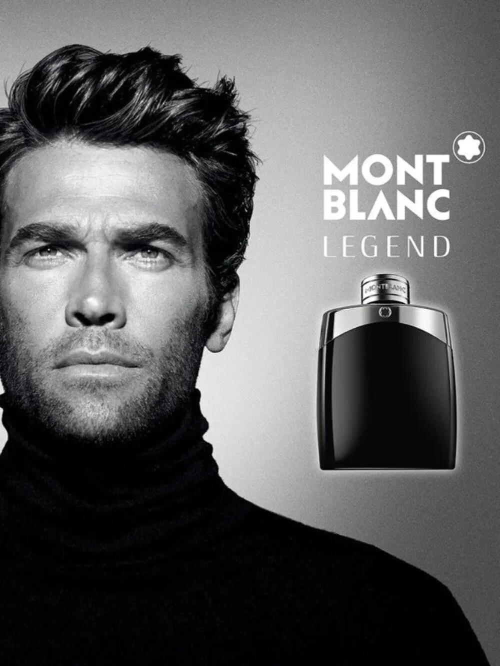 Montblanc Legend EDT Set-Clear Pouch,Travel Spray 7.5ml&After Shave 50ml-2pc-NEW
